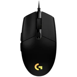 Mouse Gamer Logitech Lightsync G203 910-005793 RGB 8000 DPI USB - Negro