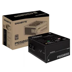 Fuente Gigabyte GP-P550SS ATX 550W 80 Plus Silver Bivolt - Negro