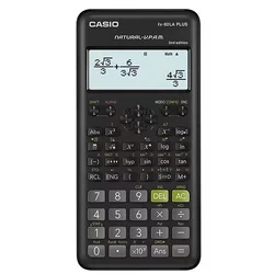 Calculadora Científica Casio FX-82LA Plus 2da Edición 12 Dígitos - Negro