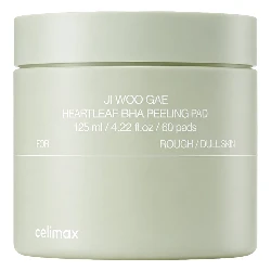 Pads Faciales Celimax Ji Woo Gae Heartleaf BHA Peeling - 60 Unidades