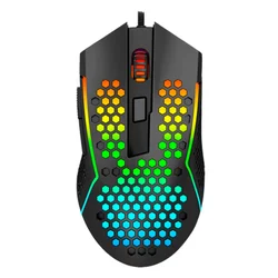Mouse Gamer Redragon Reaping RGB USB 2.0 - Negro
